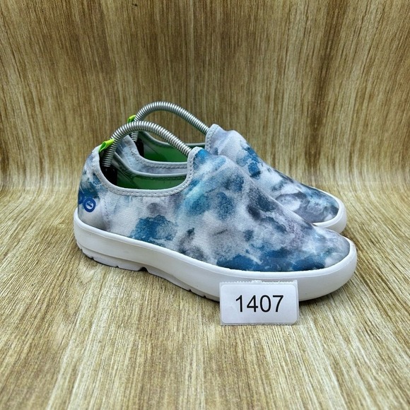Oofos Ooahh Eezee Women's Size 6 EU 37 Tie Dye Slip On Comfort Sandals‎ Shoes - Picture 10 of 10
